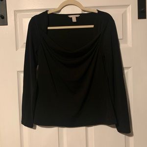 Black Banana Republic Cowl Neck Top